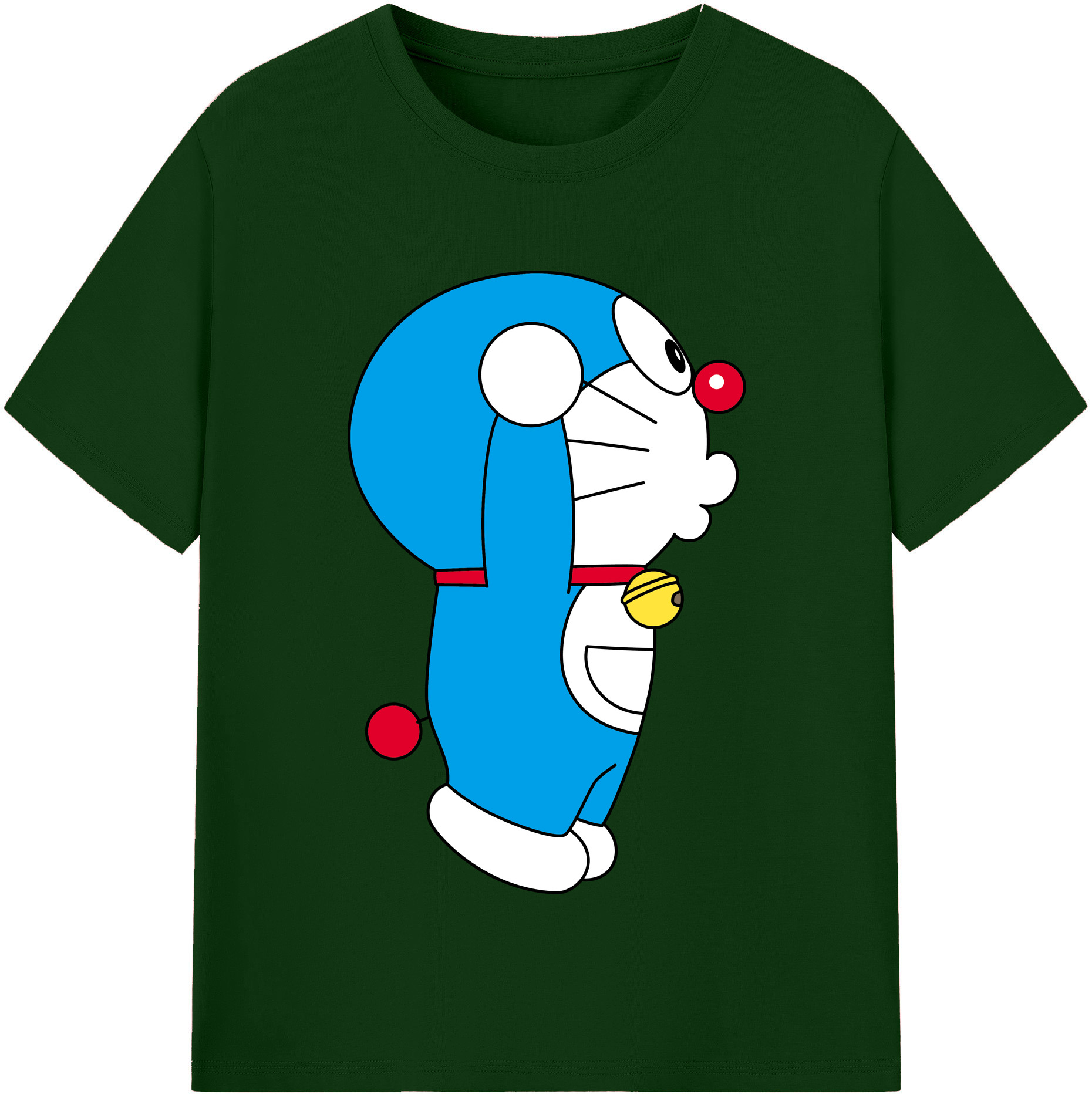 （画像用） ドラえもん Doraemon 綿100％半袖Tシャツ（フロントプリント）